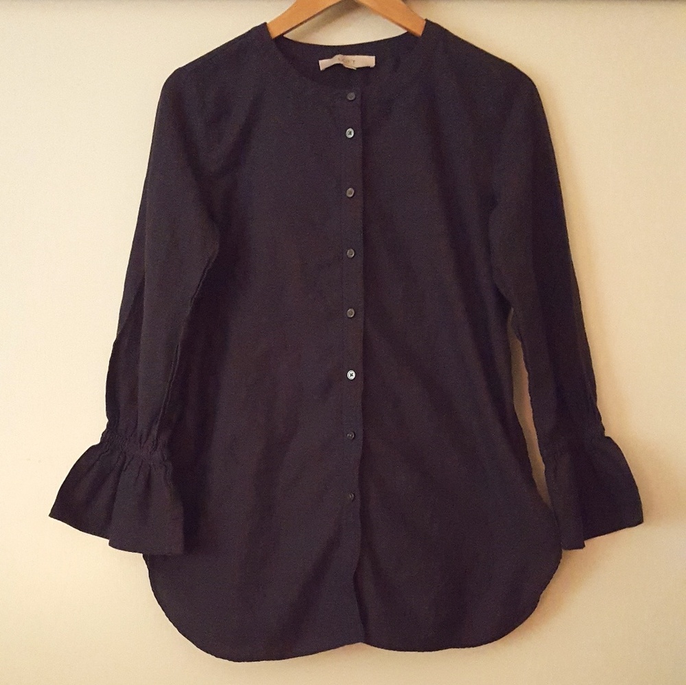 Gray Loft Blouse
